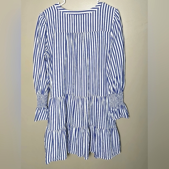 Pomander Place Tuckernuck Kenzo Coastal Chic Tiered Midi Dress, XL - Picture 3 of 5